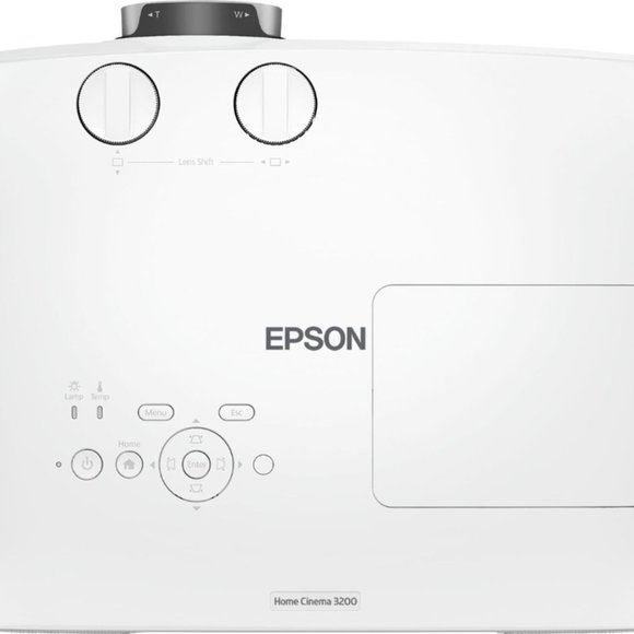 Epson 6366529 Home Cinema 3200 4K 3LCD Projector w Kanto Projector Ceiling Mount - Picture 5 of 14